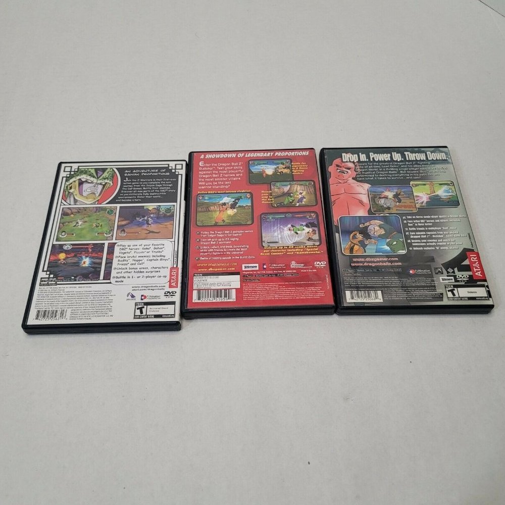 Dragon Ball Z: Sagas, Dragon Ball Z Budokai 2, Dragon Ball Z Budokai Bundle PS2 - Picture 2 of 8